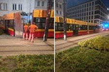 Tramwaj Łódź Kolizja - obraz z miejsca zdarzenia