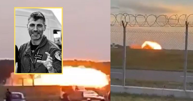 Katastrofa F-16 w Radomiu podczas prób do Air Show
