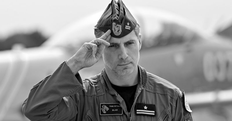 Pilot F-16 wspomina Macieja Krakowiana