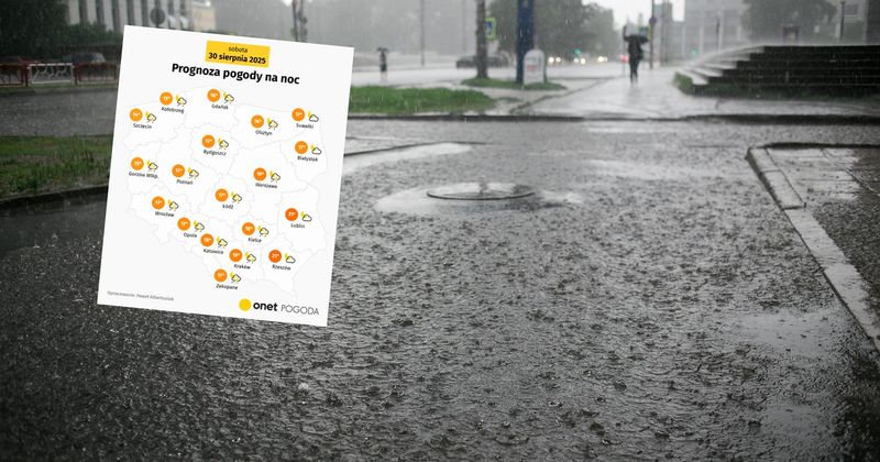 Burzowy front nad Polską